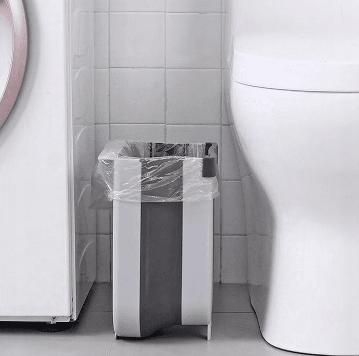 Składany wiszący kosz na śmieci